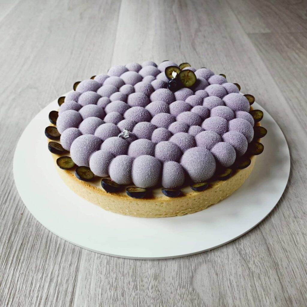 crostata moderna violet