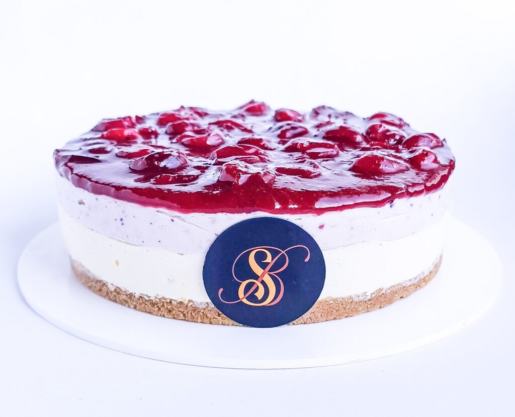 cheesecake limone e frutti di bosco
