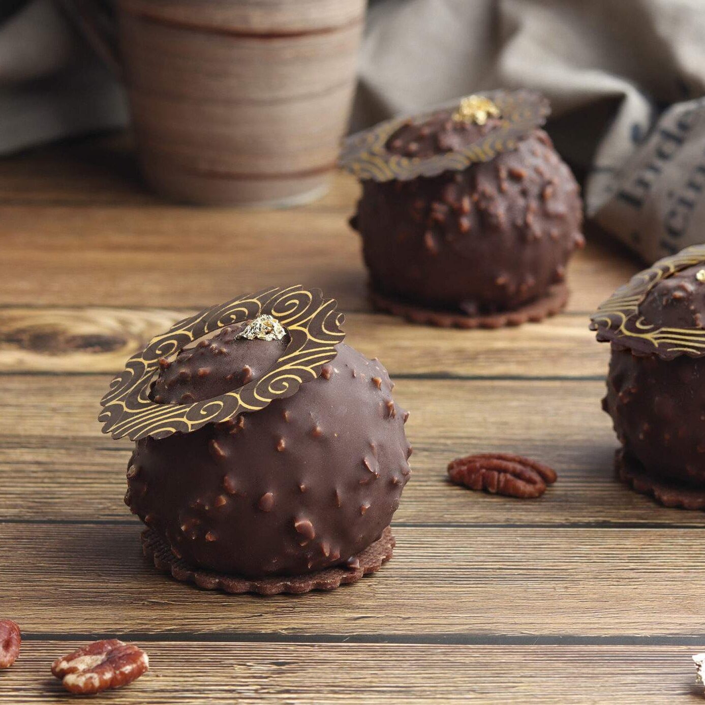 pleasure pralinato noce pecan mascarpone cremoso mousse cioccolato