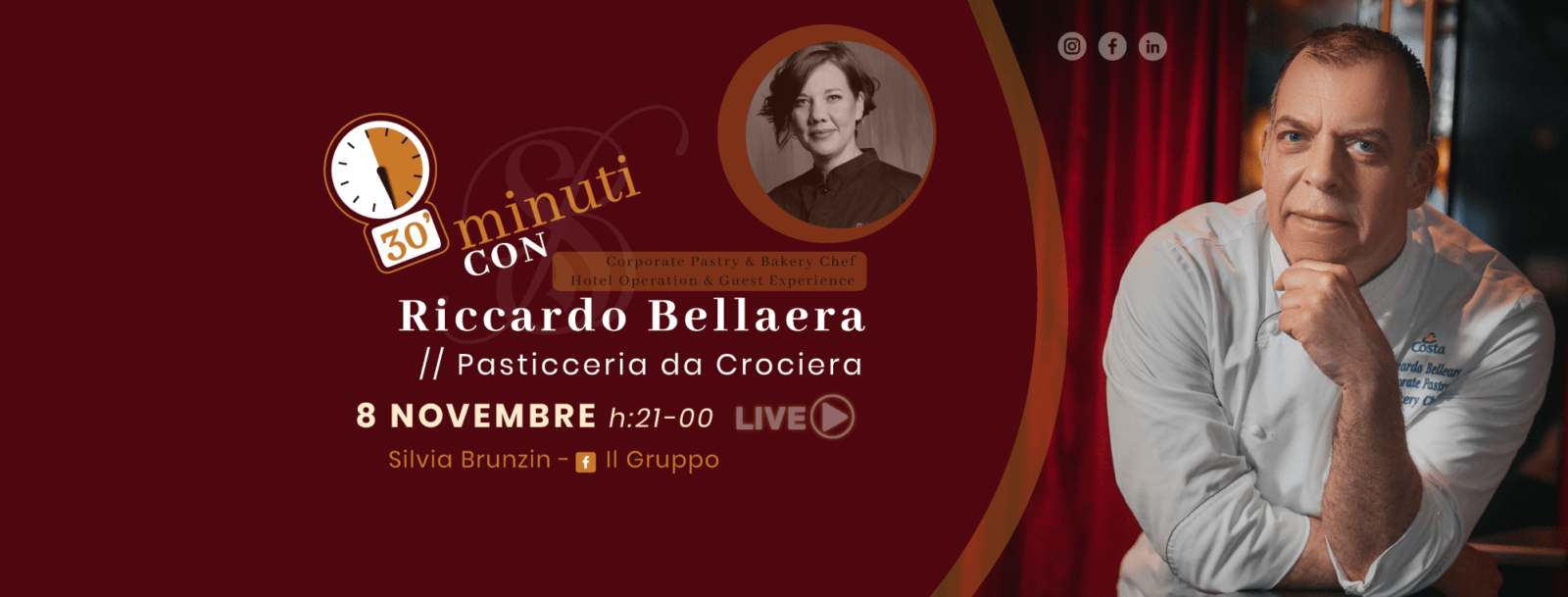 30 minuti insieme con riccardo bellaera