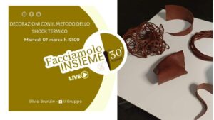 decorazioni in cioccolato con shock termico deco