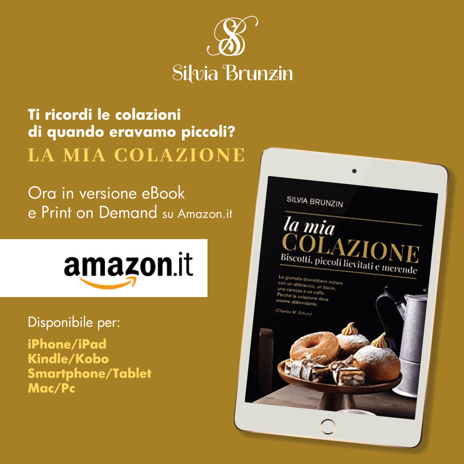 la mia colazione libro ricette silvia brunzin